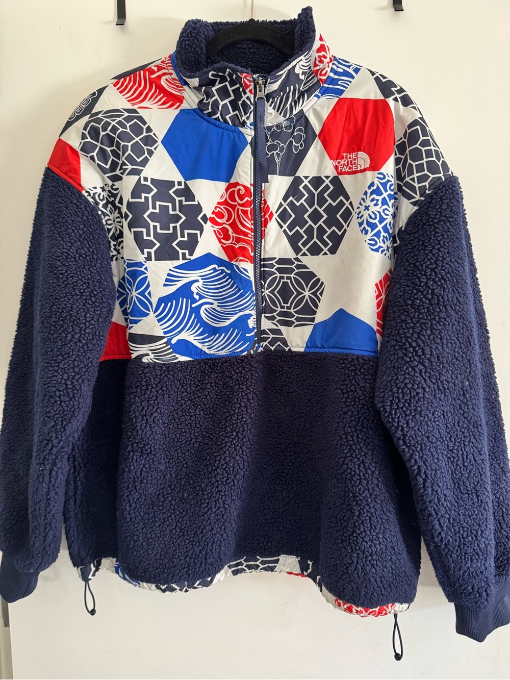 The North Face 1996 Retro Nuptse IC Geo Print Jacket. Men’s XL. Rare